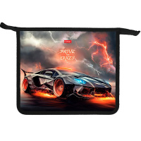 Папка на молнии А5 "Автостихия" 240х205х65мм 2 отделения пластик AMc_02028/094823