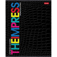 Тетрадь А5 48л клетка "THEBOOK" на скобе тиснение CROCO 5 дизайнов 072241