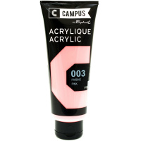 Краска акриловая 100мл розовый пастельный туба N131741.3