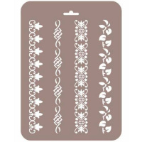 Трафарет пластиковый 16х22см БУз-18