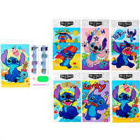 Алмазная мозаика 20х30см "Ушастик" частичная выкладка M-20533