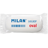 Ластик "1012" овальный, 63х28х12мм белый CMM1012