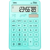 Калькулятор 12 разрядов "Touch" 170х108х15мм мятный EM01531
