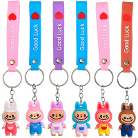 Брелок Зубастик 5х2,5см пвх/металл 6 видов M-2430