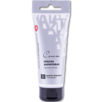 Краска акриловая 75мл белила титановые туба с европодвесом Сонет 28109101 Краска акриловая 75мл белила титановые туба с европодвесом Сонет 28109101