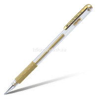 Ручка гелевая "Hybrid gel Grip" 0,8мм золотая K118-X