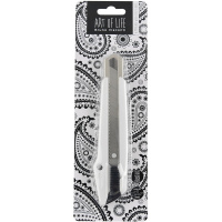 Нож канцелярский 18мм "Finecut" с фиксатором лезвия, пластиковый, 2-249/04