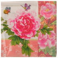 Салфетка для декупажа 33х33мм 1шт Цветы Y6783-18