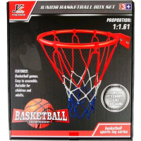 Набор для баскетбола настенный (кольцо 25см, мяч, насос) 1970962/YC856R