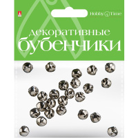 Бубенчики серебряные 8мм 2-404/01