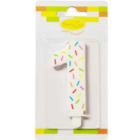 Свеча д/торта "Искры" 1, 7,5см 6078461