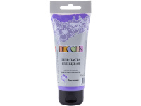 Гель-паста 100 мл фиолетовая глянцевая  Декола 145115607