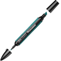 Маркер художественный "Pro" морской, двухсторонний PMSMARI