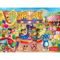 Игра-ходилка настольная "Луна-парк" А2 50х70см с кубиком и фишками Ин2_22530/072658