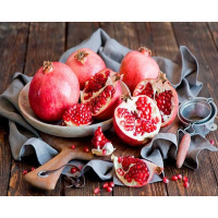 Алмазная мозаика 40х50см "Спелые гранат" полная выкладка KR 0044