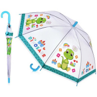 Зонт детский 65см (д.77см) 4 вида, автомат, со свистком 2YS914-07