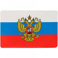 Карман для карт "Триколор" 65х95мм пвх 2802.ЯК.ТК