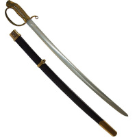 Сабля наградная "За Храбрость. Россия XIX-XXвв." 91см металл/пластик/кожзам DE-4191