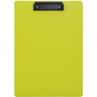 Планшет с зажимом А4 "Rio" полипропилен салатовый EF75202