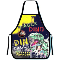 Фартук для труда "Опасность" 54х46см печать на ткани ФДТ-33