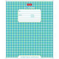 Тетрадь А5 18л клетка "В клеточку" на скобе 5 дизайнов 18Т5В1/012317