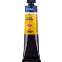 Краска акриловая 46мл золото олимпик металлик туба Ладога 7604971