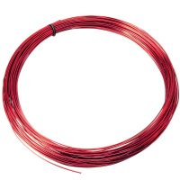 Проволока 1ммх3м, красная алюминий Y2356-15