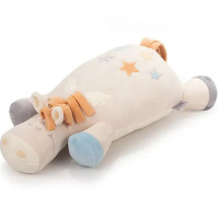 Игрушка-подушка "Лошадка-ангелочек Тёма" 43см бежевая ЛПАТ/14/59-2