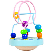 Игра логическая "Лабиринт-Неваляшка" 13х10см дерево/металл QM2351