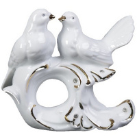 Сувенир "Голуби" 10см керамика Y3685-16
