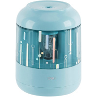 Точилка электрическая 1 отв. 10х5х5см пластик, мятная EH508-BL