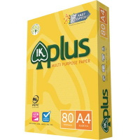 Бумага офисная А4 500л "IK Plus" 80г/м2, класс А+ 1460634