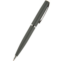 Ручка шариковая "Sienna" 1,0мм синяя, автомат, серый металлический корпус 20-0223