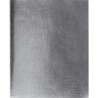 Тетрадь А5 96л клетка серебро бумвинил металлик на скобе 96Т5бвВ1/058962