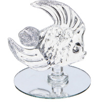 Сувенир "Рыбка" 6х6см стекло Y230-13