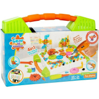 Конструктор - мозаика 181дет. 4 в 1, в чемодане, 30х21см 201217-98