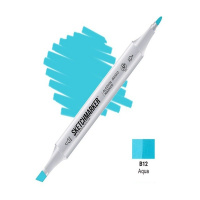 Маркер спиртовой двухсторонний "Sketchmarker" вода SM-B12