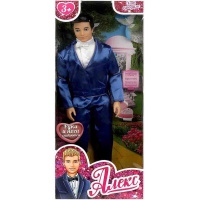 Кукла "Алекс-жених" 29см подвижный, пластик/текстиль 66001W-2-SA-BB