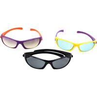 Очки солнезащитные детские, пластик, ассорти TY2268