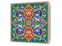 Салфетка 33х33мм 1шт Татарский орнамент трехслойная 1005475