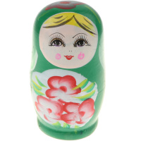 Матрешка 14см 6шт, дерево Y6208-17