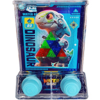 Игра водная "Пинбол. Динозавр" 2 кнопки 13х9,5см голубой 10975-24