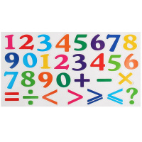 Цифры и знаки магнитные 35х19см, диаметр 4,5см Y7575-18