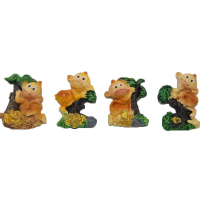 Магнит Обезьяна 4,5см 4 вида Y2614-15