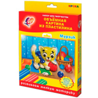Объемная картина из пластилина "Мурзик" 26С 1623-08