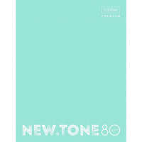 Тетрадь на кольцах А5 80л клетка "NEWtone Pastel Мята" глянцевая ламинация 80ТК5A1_05039/062042