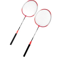 Ракетки для бадминтона 64см, красные, в чехле 2039-9