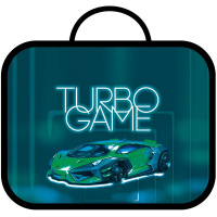 Папка с ручками 33,5х26х6см "Turbo game" ткань ПШ-11 Папка с ручками 33,5х26х6см "Turbo game" ткань ПШ-11