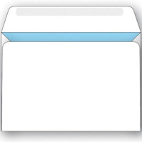 Конверт С6 (114*162мм) БЕЛЫЙ, декстрин