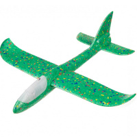 Самолет-планер 48см 4 цвета, пенопласт (свет) XJ2382